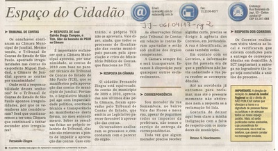 Jornal de Jundiaí - 06/04/2013