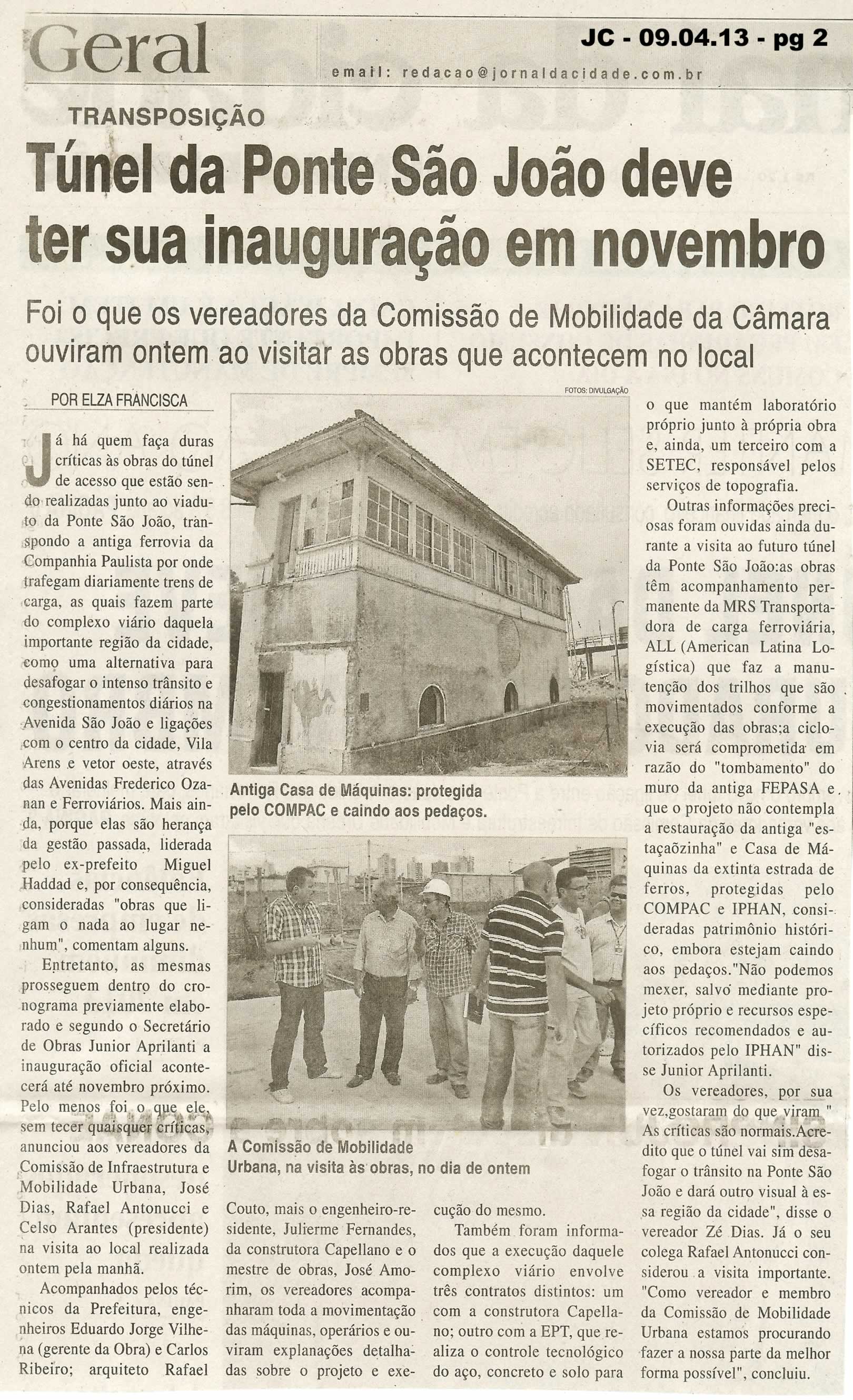Jornal da Cidade - 09/04/2013