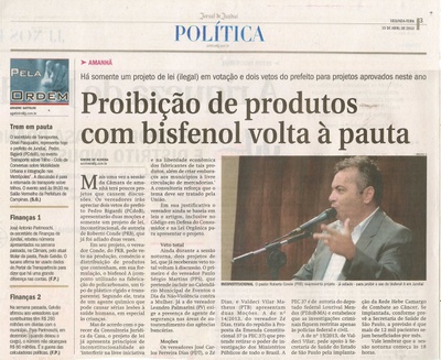 Jornal de Jundiaí - 15/04/2013
