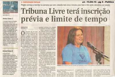 Jornal de Jundiaí - 15/04/2013