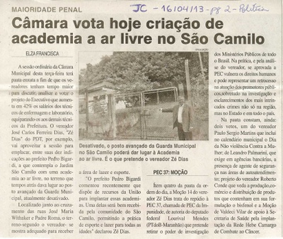 Jornal da Cidade - 16/04/2013