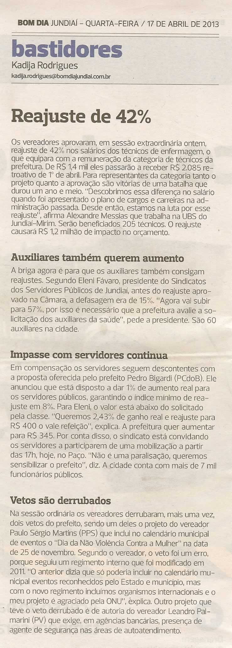 Jornal da Cidade - 17/04/2013