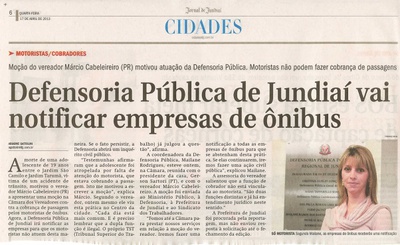 Jornal de Jundiaí - 17/04/2013