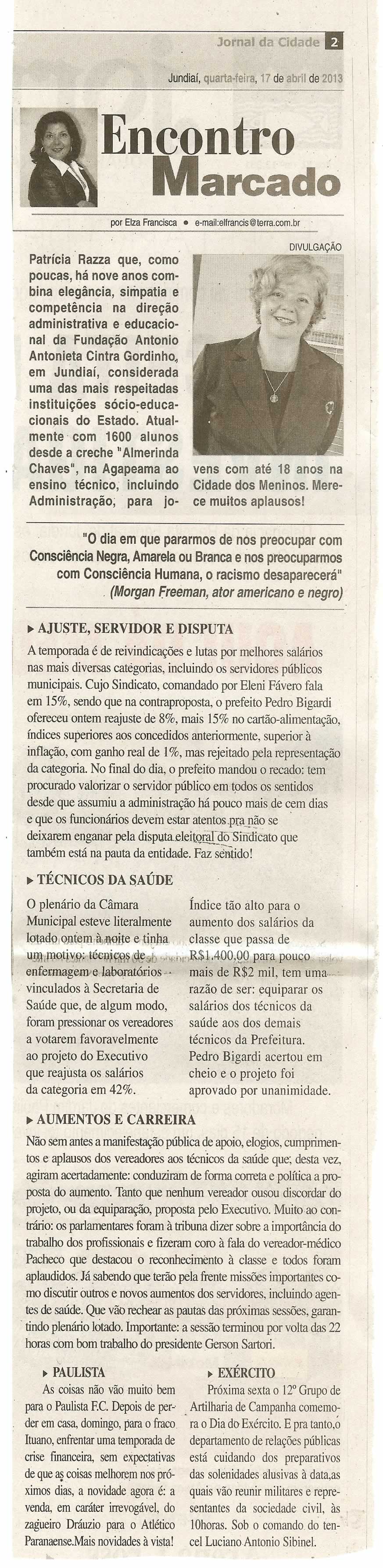 Jornal da Cidade - 17/04/2013