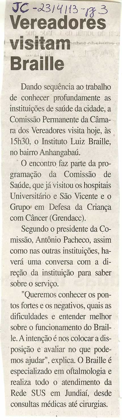 Jornal da Cidade - 23/04/2013