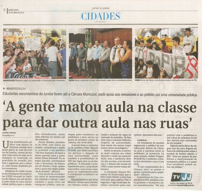Jornal de Jundiaí - 24/04/2013