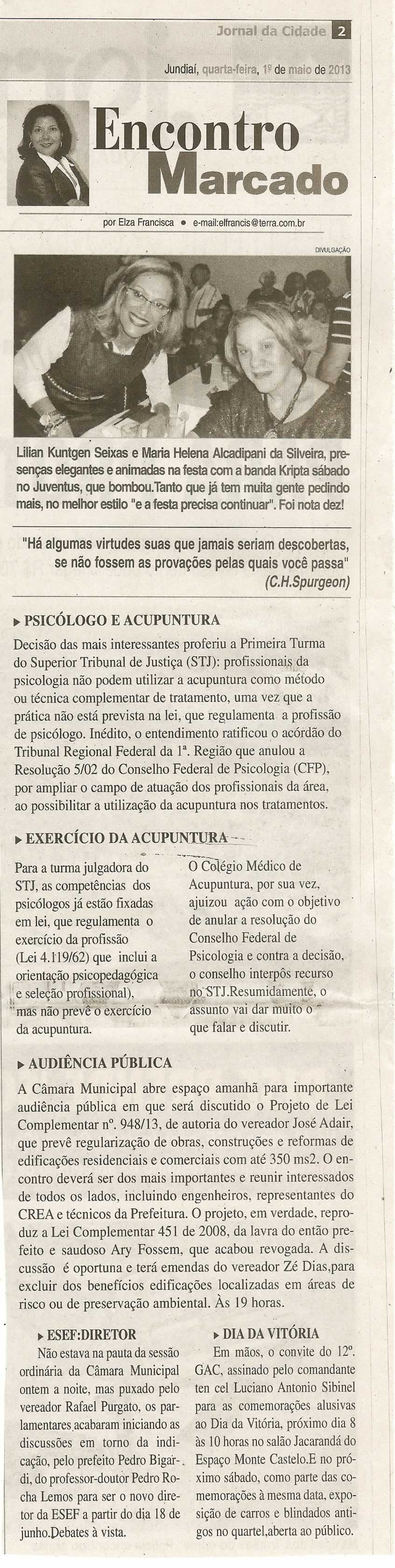 Jornal da Cidade - 01/05/2013