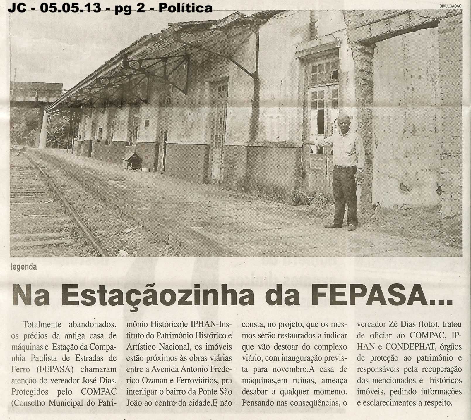 Jornal da Cidade - 05/05/2013