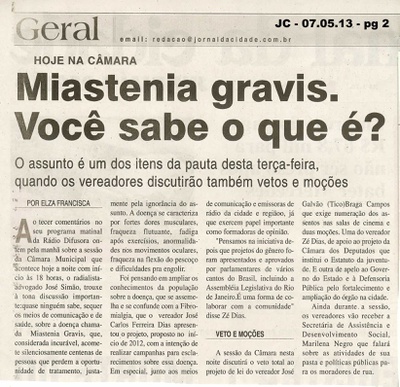 Jornal da Cidade - 07/05/2013