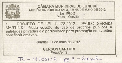 Jornal da Cidade - 11/05/2013