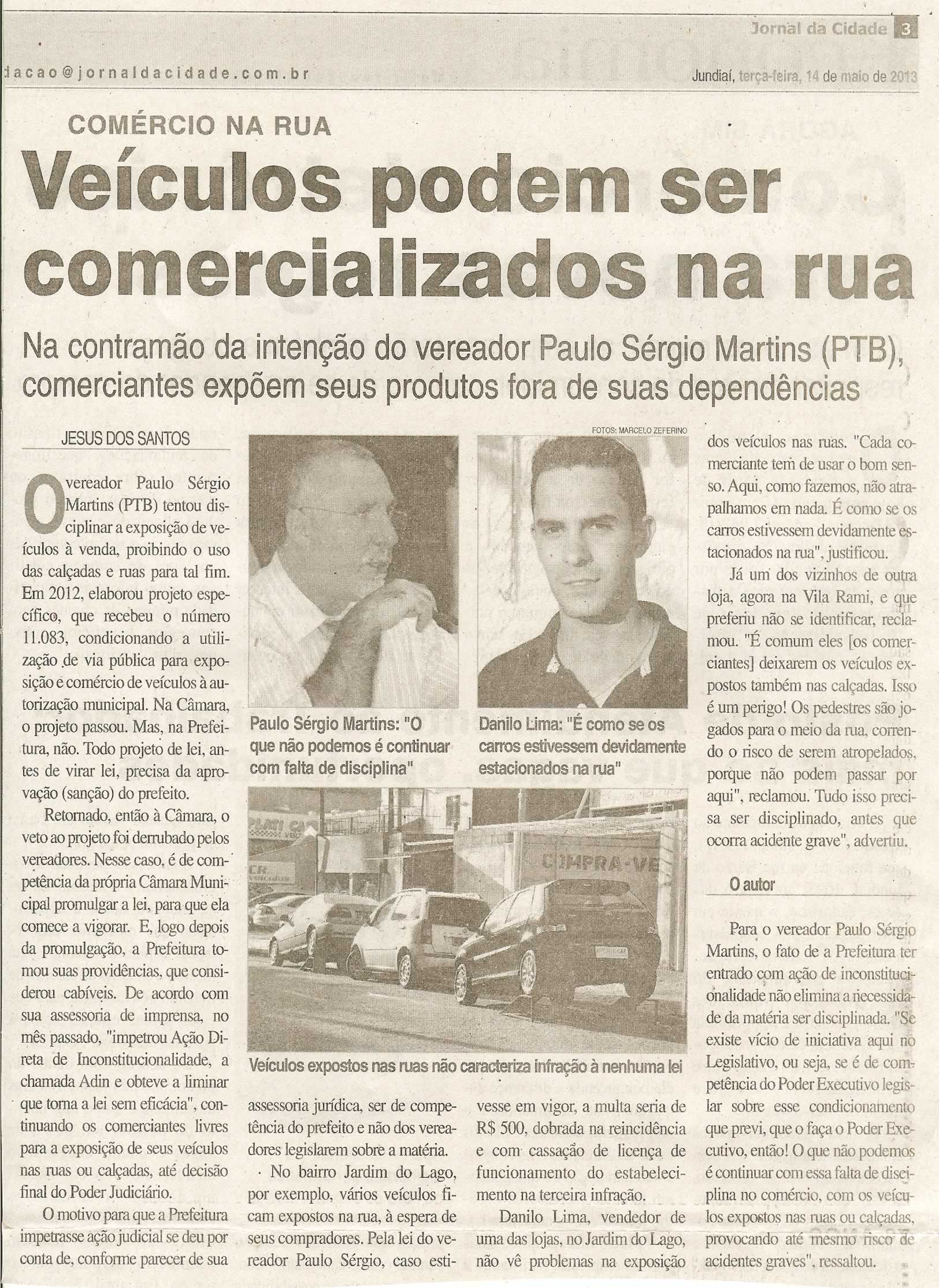 Jornal da Cidade - 14/05/2013