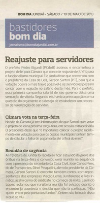 Bom Dia Jundiaí - 18/05/2013