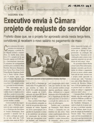 Jornal da Cidade - 18/05/2013