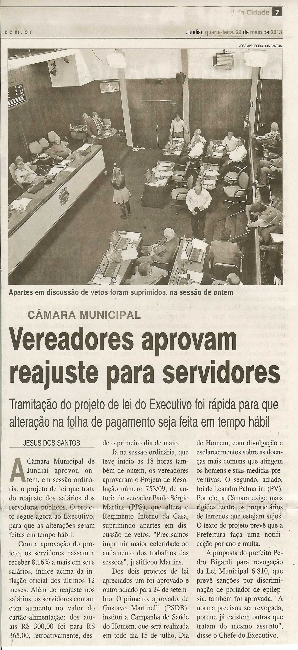 Jornal da Cidade - 22/05/2013