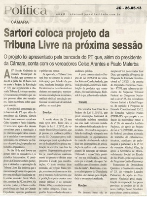 Jornal da Cidade - 26/05/2013