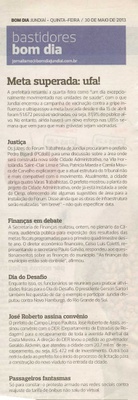 Bom Dia Jundiaí - 30/05/2013