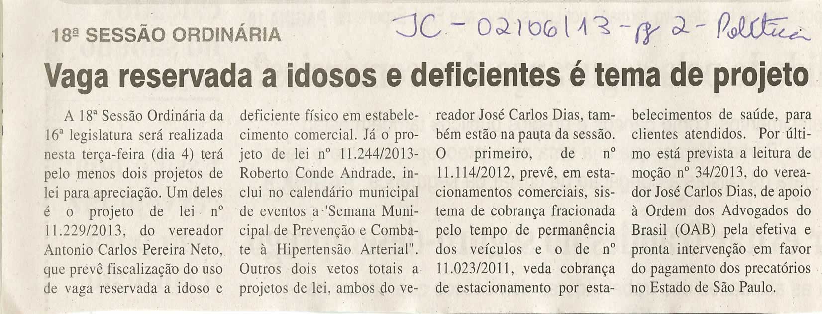 Jornal da Cidade - 02/06/2013