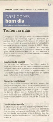 Jornal de Jundiaí - 04/06/2013