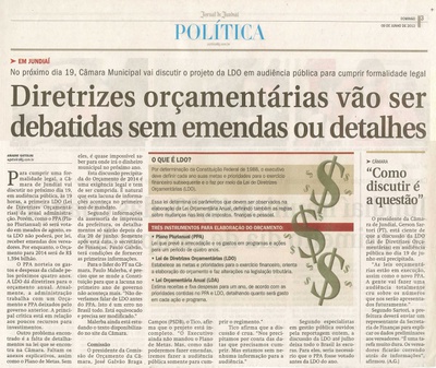 Jornal de Jundiaí - 09/06/2013