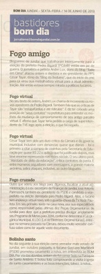 Bom Dia Jundiaí - 14/06/2013