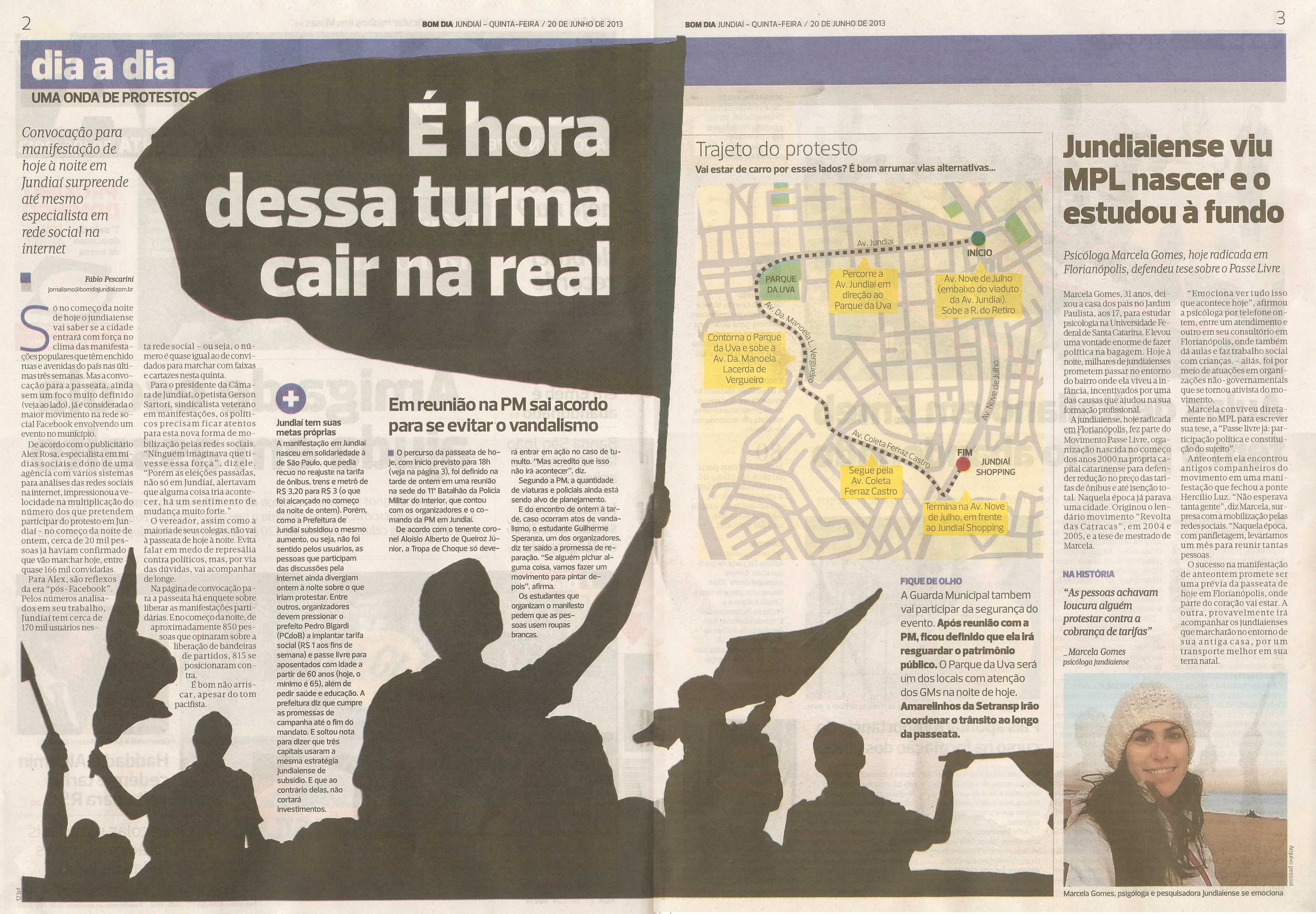 Bom Dia Jundiaí - 20/06/2013