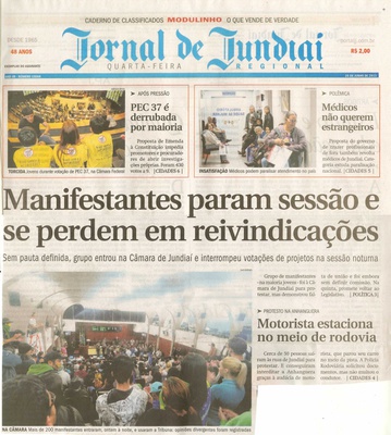 Jornal de Jundiaí - 26/06/2013