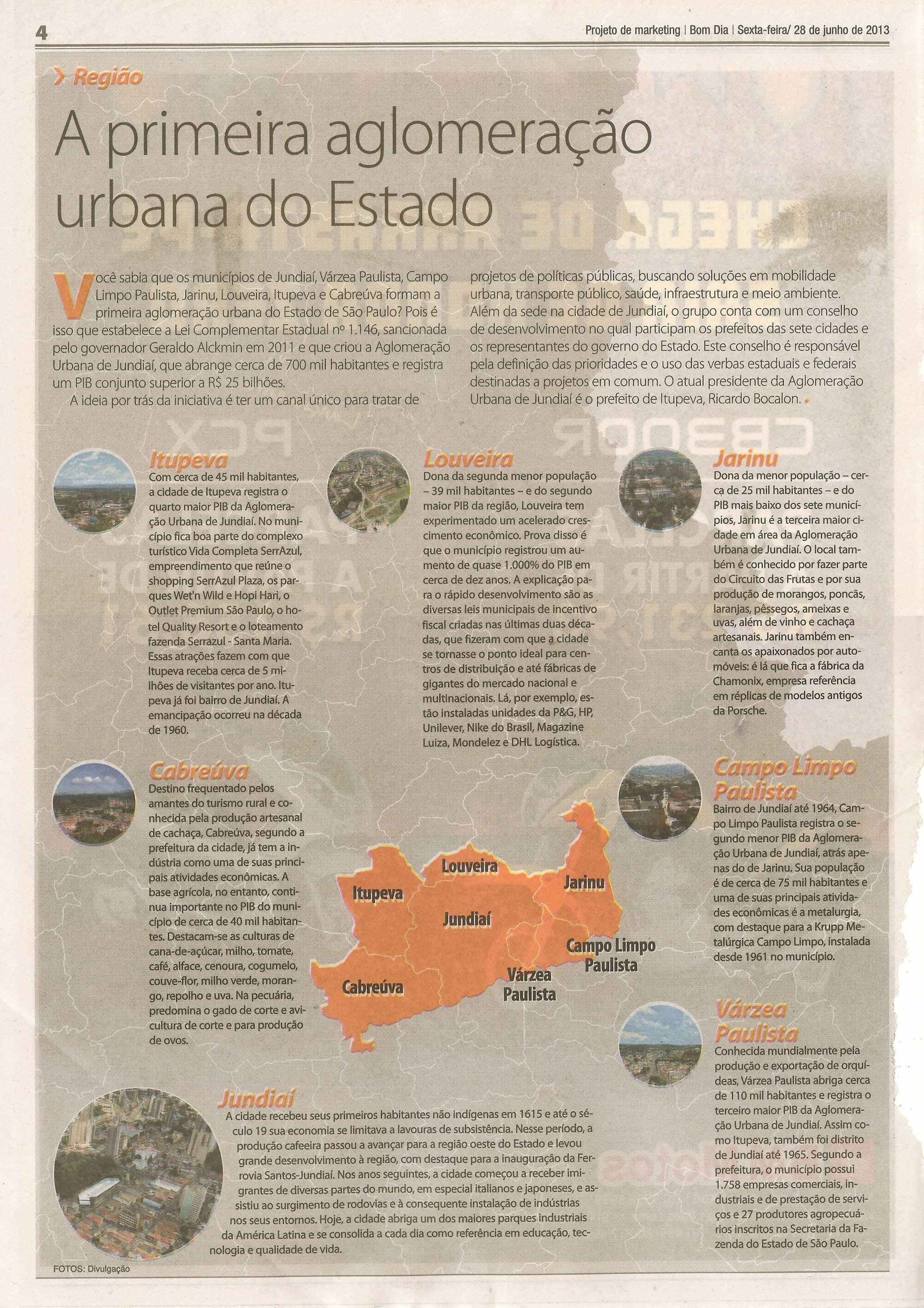 Bom Dia Jundiaí - 28/06/2013