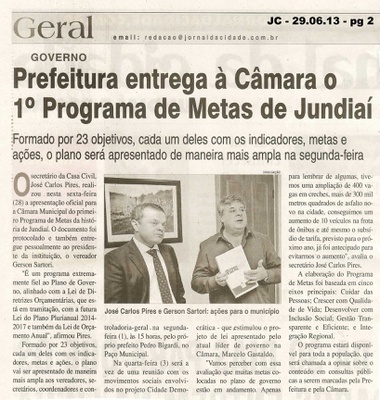 Jornal da Cidade - 29/06/2013