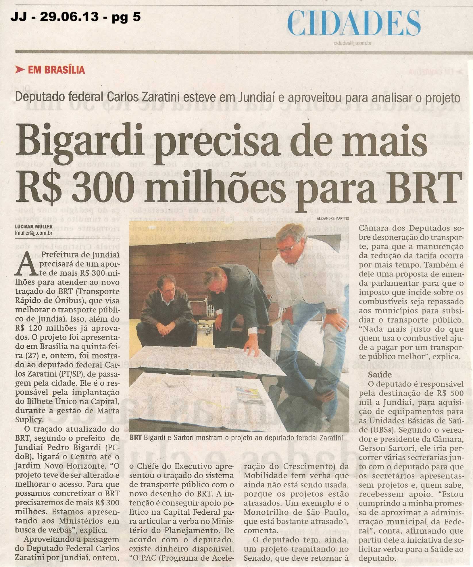 Jornal de Jundiaí - 29/06/2013