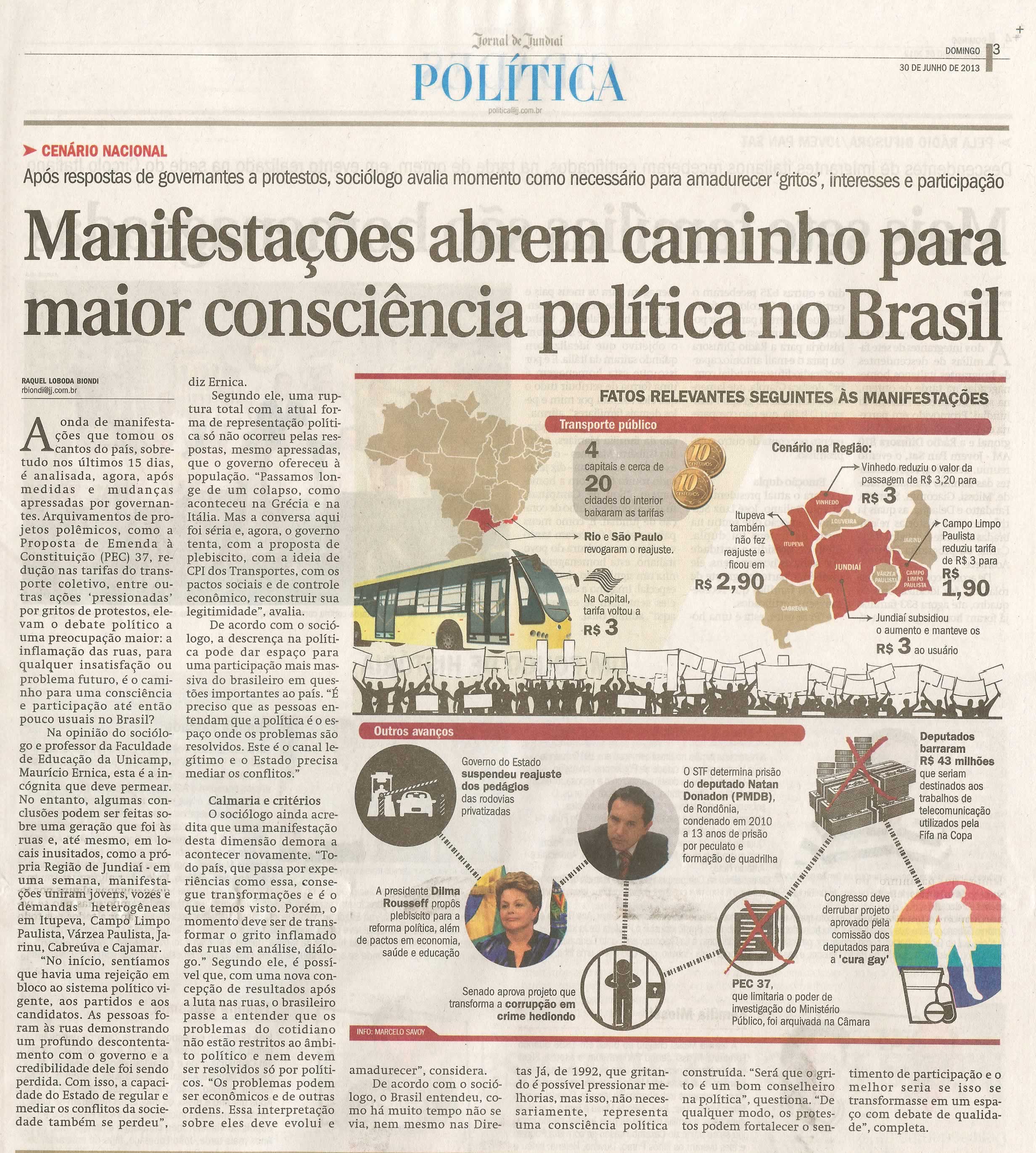 Jornal de Jundiaí - 30/06/2013