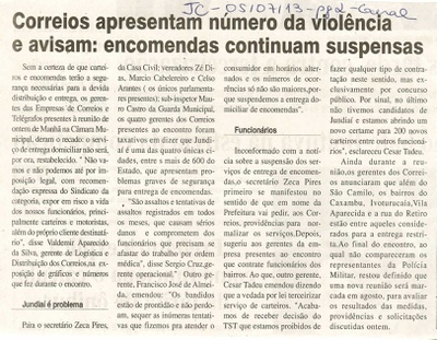 Jornal da Cidade - 05/07/2013