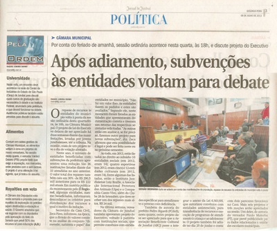 Jornal de Jundiaí - 08/07/2013