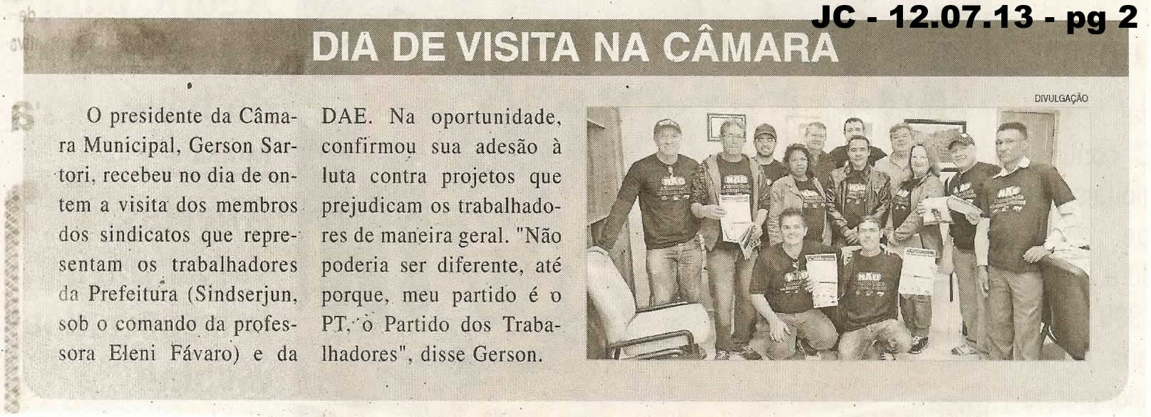 Jornal da Cidade - 12/07/2013