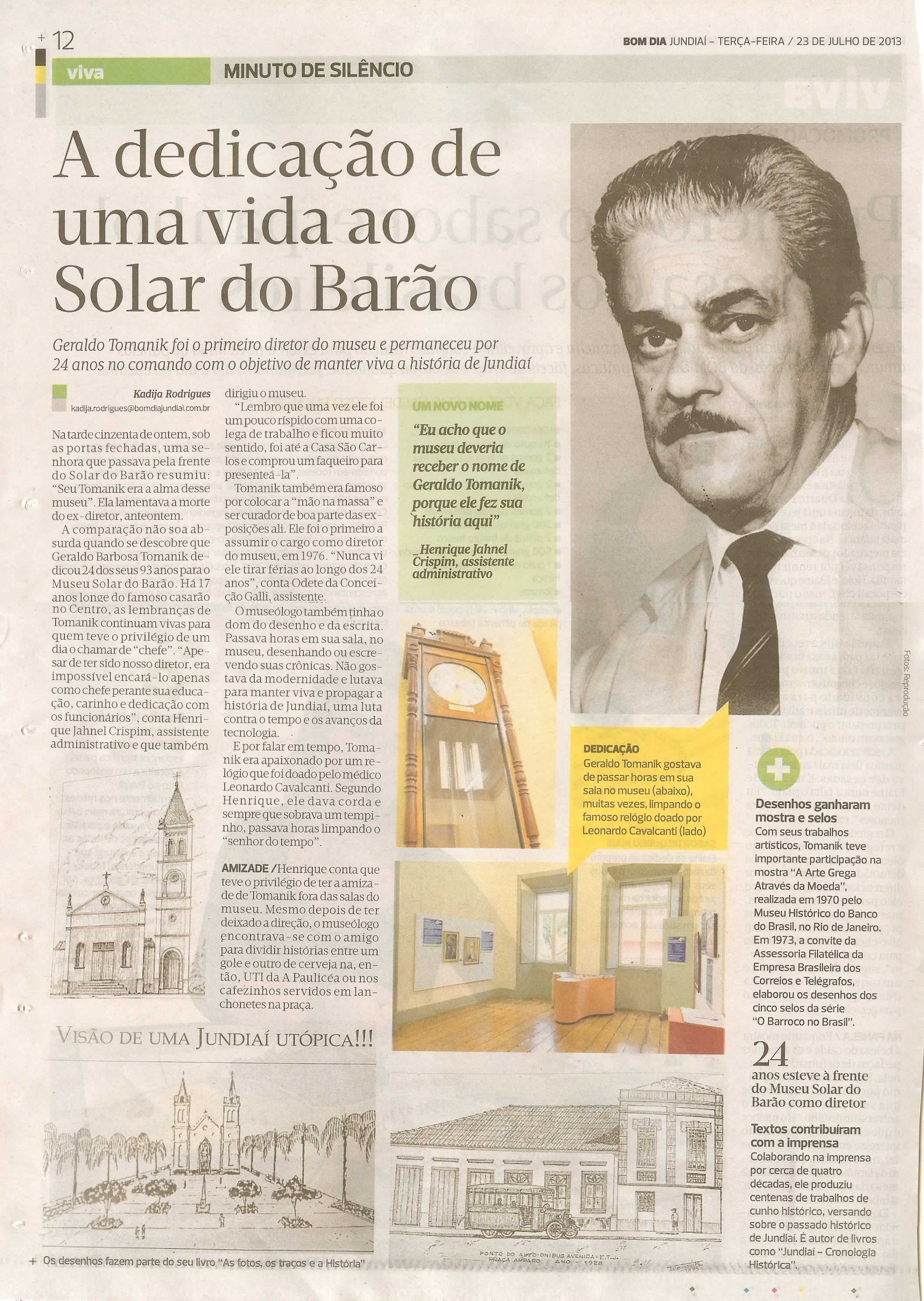 Bom Dia Jundiaí - 23/07/2013