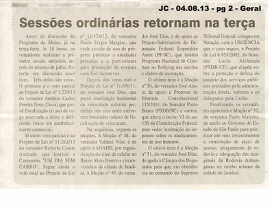 Jornal da Cidade - 04/08/2013