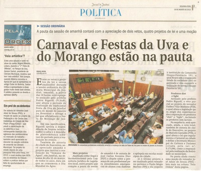 Jornal de Jundiaí - 19/08/2013