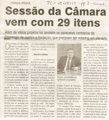 Jornal da Cidade - 25/08/2013
