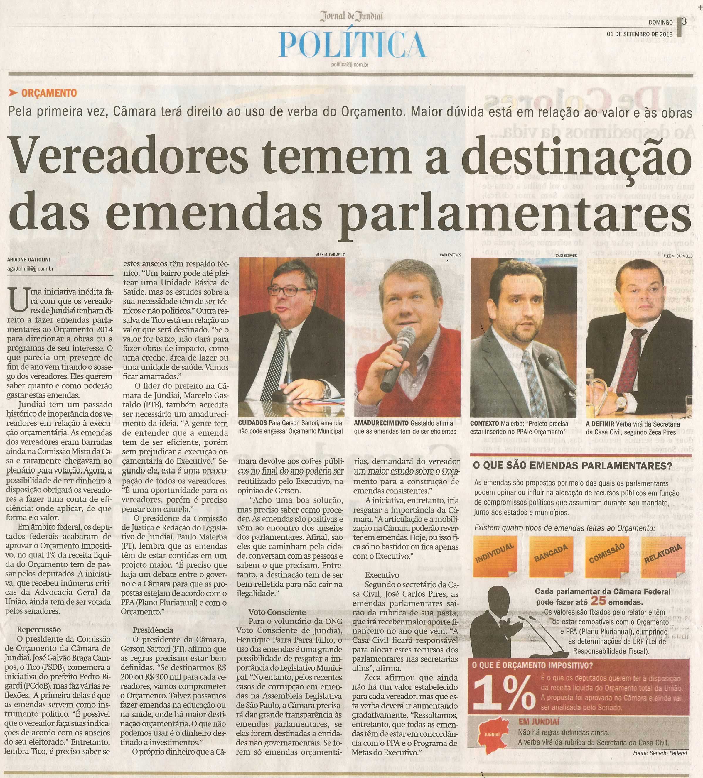 Jornal de Jundiaí - 01/09/2013