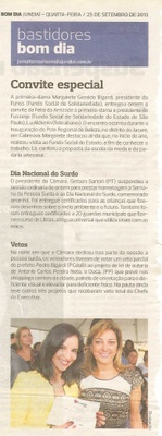 Bom Dia Jundiaí - 25/09/13 - pagina 4 - Bastidores - 