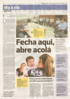Bom Dia Jundiaí - 25/10/13 - pagina 2 - Fecha aqui, abre acolá - 