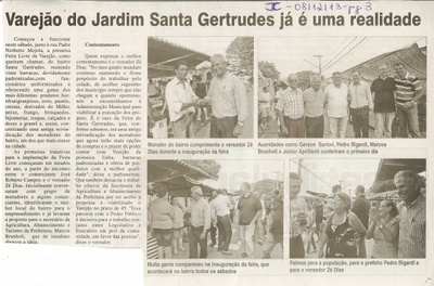 JC - 08/12/13 - pg 3 - Varejão do Santa Gertrudes já é uma realidade - 