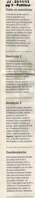 JJ - 23/11/13 - pg 3 - Política - Pela ordem -