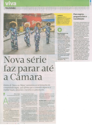 Bom Dia - 18/09/14 - pág. 05 - Televisão - Nova série faz parar até a Câmara.