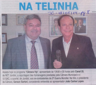 JC - 18/05/14 - pg 8 - Na telinha - 