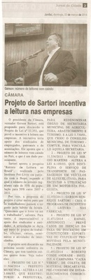 JC - 23/03/14 - pg 2 - Projeto de Sartori incentiva a leitura nas empresas -