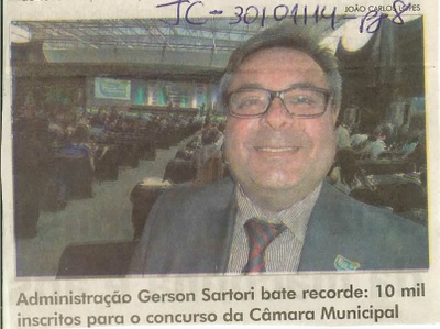 JC - 30/01/14 - pg 8 - administração gerson sartori