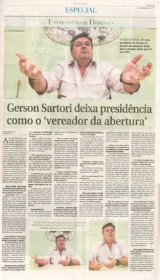 JJ - 16/11/14 - pg 7 - Especial - Gerson Sartori deixa presidência como o vereador da abertura -