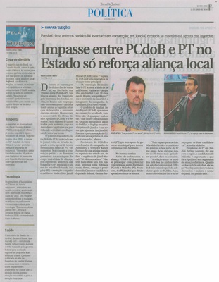 JJ - 18/06/14 - pg 3 - Política - Impasse entre PC do B e PT no Estado só reforça aliança local - 