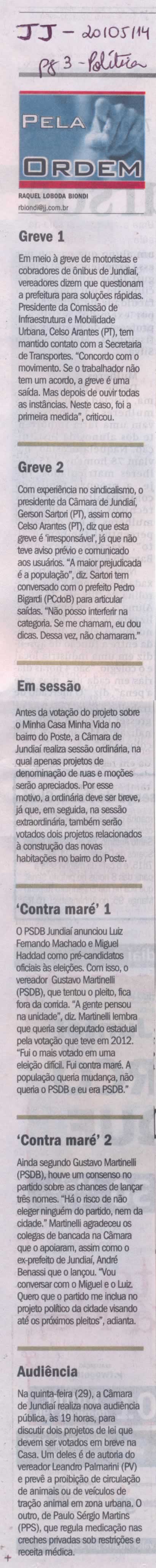 JJ - 20/05/14 - pg 3 - Política - Pela ordem -