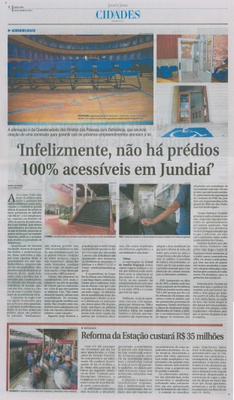 JJ - 20/06/14 - pg 4 - Cidades - Infelizmente, não há prédios 100% acessíveis em Jundiaí - 